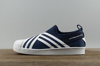 Adidas White Mountaineering x Superstar Slip Navy BY2879