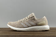 Adidas Pure Boost Beige White Running Shoes S82099 - 1