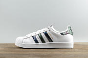 Adidas Originals Superstar Casual White Real Pink Holographic S76352 - 1