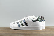 Adidas Originals Superstar Casual White Real Pink Holographic S76352 - 5