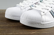 Adidas Originals Superstar Casual White Real Pink Holographic S76352 - 4