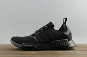 Adidas NMD R1 Primeknit Japan Triple Black Shoes BZ0220 - 1