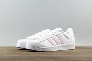 Adidas Originals Superstar Shell Sneaker Pink Sakura White BA9915 - 2