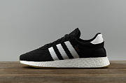 Adidas Iniki Runner Boost Unisex Black White BA9998 - 1