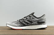 Adidas Pure Boost DPR Core Black White Grey Red Running Trainer S80993 - 1