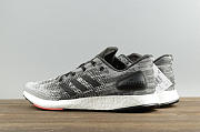 Adidas Pure Boost DPR Core Black White Grey Red Running Trainer S80993 - 2