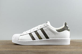 Adidas Superstar Unisex Shoes Sneakers White Camouflage BB2775