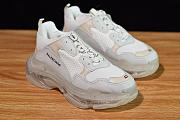 Balenciaga Triple S Clear Sole White 541624 W09E1 9000 - 2