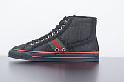 Gucci Gucci Tennis 1977 High Top Sneaker Black - 4