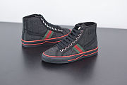 Gucci Gucci Tennis 1977 High Top Sneaker Black - 3