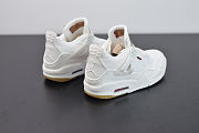 Air Jordan 4 Retro Levi's White AO2571-100 - 4