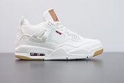 Air Jordan 4 Retro Levi's White AO2571-100 - 3