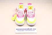 Air Jordan 4 Retro White Lemon Pink CV7808-100  - 6