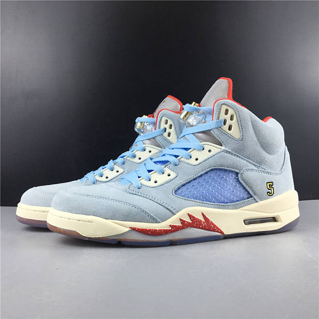 Air Jordan 5 Retro Trophy Room Ice Blue CI1899-400  - 1