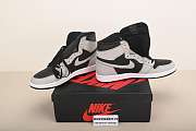 Air Jordan 1 Retro High Black White Light Smoke Grey 555088-035 - 5