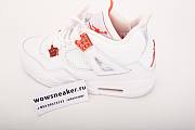 Air Jordan 4 Retro Metallic Orange CT8527-114 - 3