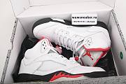 Air Jordan 5 Retro Fire Red Silver Tongue (2020) DA1911-102 - 2