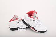 Air Jordan 5 Retro Fire Red Silver Tongue (2020) DA1911-102 - 4