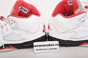 Air Jordan 5 Retro Fire Red Silver Tongue (2020) DA1911-102 - 6