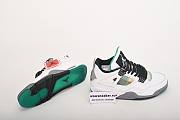 Air Jordan 4 Retro Lucid Green Rasta AQ9129-100 - 4