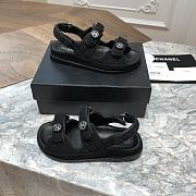 Chanel Black Sandals  - 2