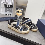 Dior Sandals Black Blue - 6