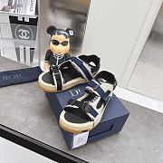 Dior Sandals Black Blue - 4