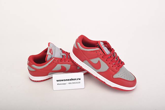 Nike Dunk Low Retro Medium Grey Varsity Red UNLV (2021) DD1391-002 - 1