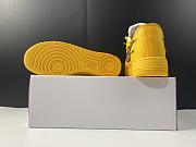 Nike Air Force 1 Low OFF-WHITE University Gold Metallic Silver  DD1876-700 - 2