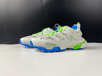 Balenciaga Track White Blue Green 542023W3AC49034