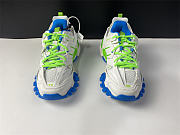 Balenciaga Track White Blue Green 542023W3AC49034 - 4