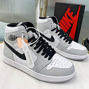 Air Jordan 1 Mid Light Smoke Grey 554725-092 - 6