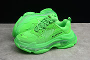 Balenciaga Triple S Neon Green Clear Sole 541624 W09OL 3801 - 6