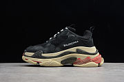 Balenciaga Triple S Black White Red 533882W09O11000 - 5