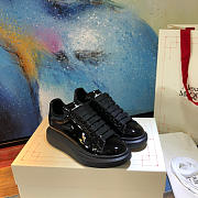 Alexander McQueen Oversized Black Patent 662645WIA33 - 6