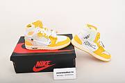 Air Jordan 1 Retro High Off-White University Yellow AQ0818-149 - 6