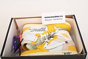 Air Jordan 1 Retro High Off-White University Yellow AQ0818-149 - 5