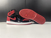 Air Jordan 1 High OG Bred Patent 555088-063 - 5