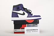 Air Jordan 1 Retro High Court Purple White 555088-500 - 3