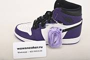 Air Jordan 1 Retro High Court Purple White 555088-500 - 6