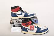 Air Jordan 1 Retro High Union Los Angeles Blue Toe BV1300-146 - 4