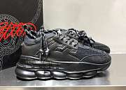 Versace Chain Reaction Trainers All Black - 2