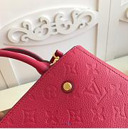 Louis Vuitton Montaigne Red M41053 29x20x13 CM - 6