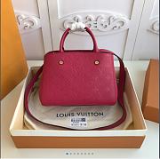 Louis Vuitton Montaigne Red M41053 29x20x13 CM - 1