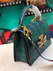 Gucci Queen Margaret Green 476541 25.5x17x13 CM - 5