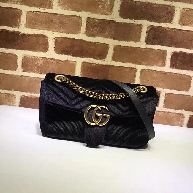 Gucci GG Marmont 443497B 26x15x7 CM - 1