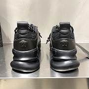 Versace Chain Reaction Trainers Black Pattern - 3