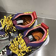 Versace Chain Reaction Trainers Pink Leopard Pattern - 2