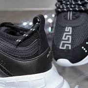 Versace Chain Reaction Trainers Black & White - 5