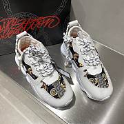 Versace Chain Reaction Trainers White Pattern - 3